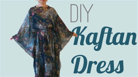 Diy Easy Kaftan Dress Cover Up Sparkly Belly