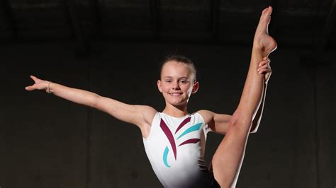 11 Year Old Gymnast Chaise Anderson Scoring ‘perfect 10s The Courier Mail