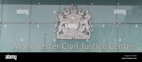 Manchester Civil Justice Centre Uk Stock Photo Alamy