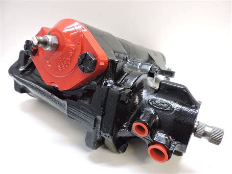 2751 1968 1979 Ford F 100 To F 350 Pickup Trucks Steering Gear Red