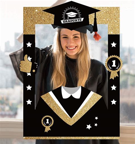 Buy Graduation Photo Booth Frame Congrats Grad Photo Booth Props Selfie