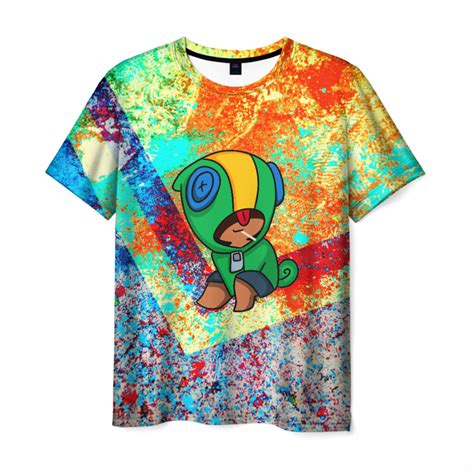 When leon uses his super, he gains a movement boost. Buy Brawl Stars T-shirt Leon Graffiti Print Merch - IdolStore