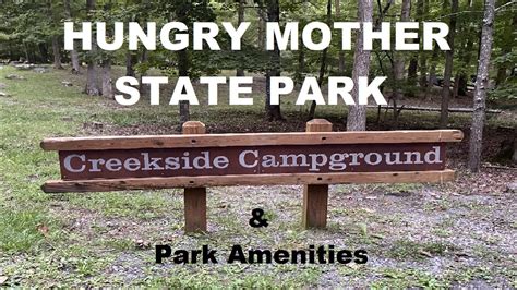 Creekside Campground Tour And Hungry Mother State Park Amenities Youtube