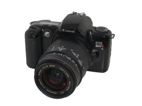 Black Canon Eos Rebel X S 35mm Film Slr Camera Body And Lens Saleclassic