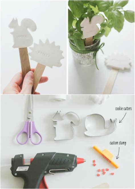 25 Diy Garden Markers To Organize And Beautify Your Garden Diy And Crafts