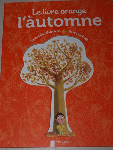 Livres Sur Lautomne Lécole à La Maison Éducation De Bébé Orange
