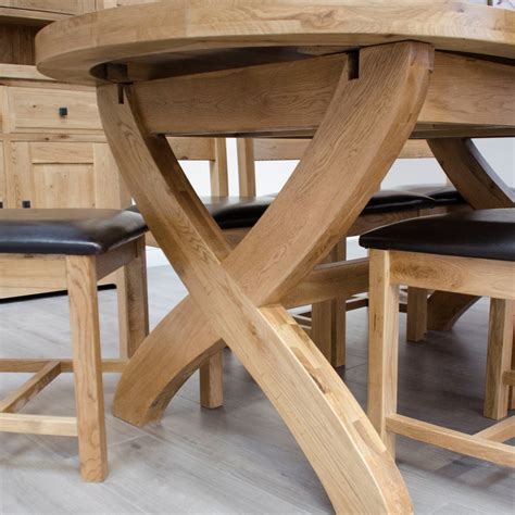 Solid Oak Dining Table Legs 100
