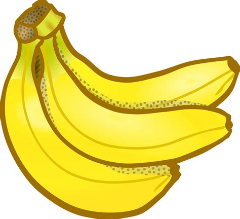 100 Kostnadsfria Banan Och Frukt Vektorer Pixabay