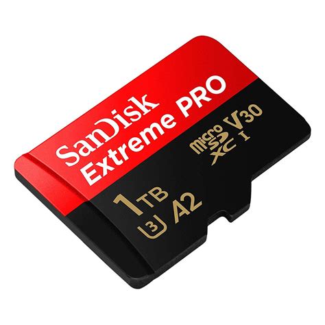 Sandisk Micro Sd 1 Tb Extreme Pro 170mbs Read 90mbs Write Flash