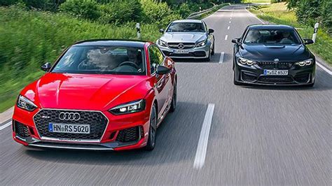 Acura alfa romeo aston martin audi bentley bmw brilliance buick byd cadillac chana chery chevrolet chrysler citroen cupra dacia daewoo bmw m5 sedan (f90). 2018 Audi RS5 Coupe vs 2018 BMW M4 vs 2019 Mercedes AMG C63 S Coupe - YouTube