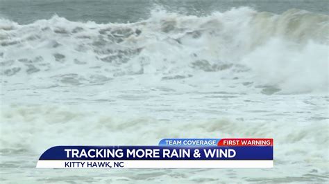 Warnings Of Flash Flooding Rip Currents In Outer Banks Ahead Of