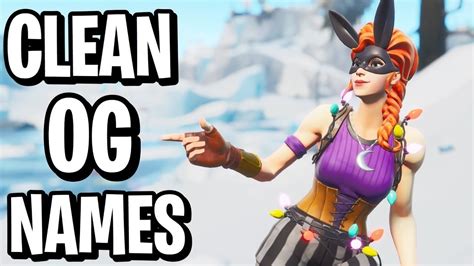 To help you out in finding a good fortnite name, i have added 1000's of the best fortnite names. Sweaty/Tryhard sounding names for fortnite chapter 2 - YouTube
