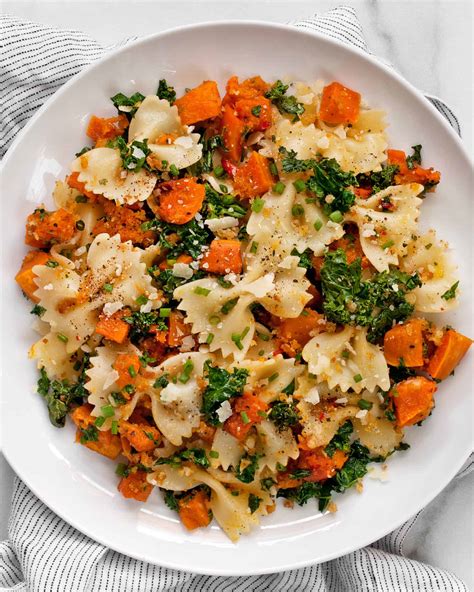 Roasted Butternut Squash Pasta With Kale Last Ingredient