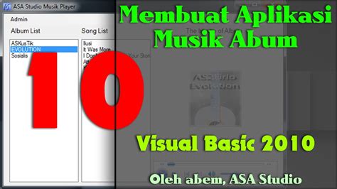 Membuat Aplikasi Musik Album, 10, Menampilkan Gambar Album dan Fungsi