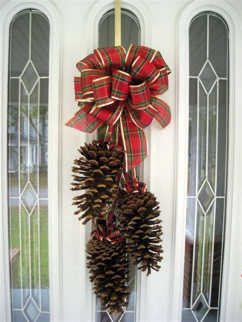 Pine Cone Swag Highland Christmas Natural Giant Pine Cone Swag