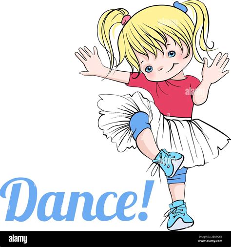 Kids Dancing Stock Vector Images Alamy