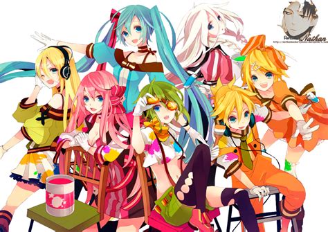 Render Vocaloid Girls Len