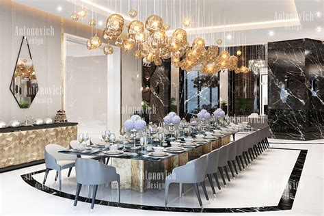 Best Dining Room Interior Design Florida Luxury Antonovich Design Usa