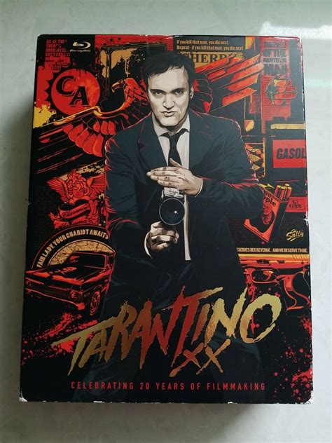 Quentin Tarantino Xx 10 Disc Bluray Set Pulp Fiction Jackie Brown True