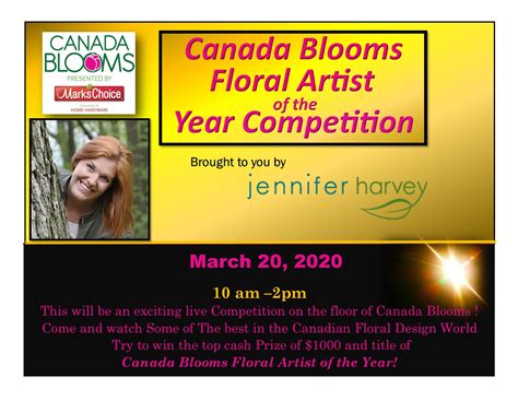 Canada Blooms Floral Artist of The Year Competition | Canada Blooms