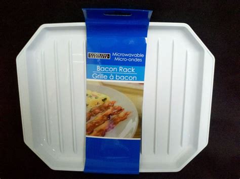 Microwave Bacon Cooker Rack Cooking Tray New Ebay