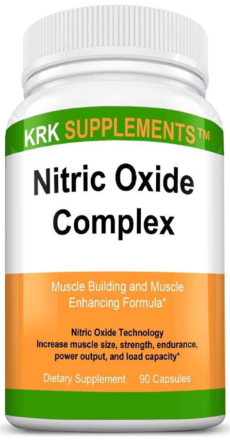 Nitric Oxide Complex 3500mg Per Serving No2 L Arginine Hcl Aakg Akg