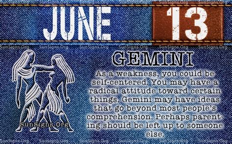 On may 27th, your zodiac sign is gemini which is on the cusp of taurus. June 13 Zodiac Horoscope Birthday Personality | SunSigns.Org