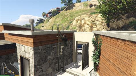 Climb Franklins Roof Map And Ladders Gta 5 Mods