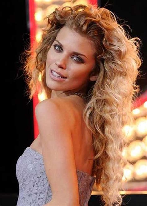 For hairstyles like this one, start with a volumizing mousse like bed head by tigi foxy curls mousse to prep. 25+ Curly Layered Haircuts | Hairstyles and Haircuts ...