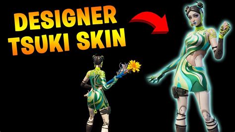 Free Build Com A Skin Tsuki Designer I Fortnite Youtube
