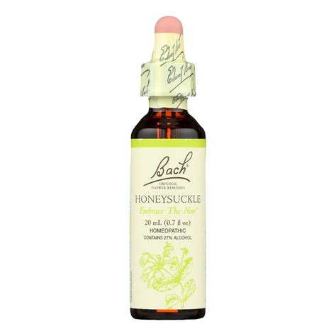Take an individual essence based on your needs, or create a combination of up to seven essences using our mixing bottle. Bach Flower Remedies Essence Honeysuckle - 0.7 Fl Oz | eBay