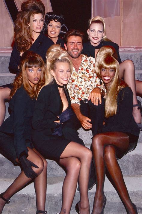 George Michael Supermodels Recall Naughty Antics From Freedom Music Video Smooth