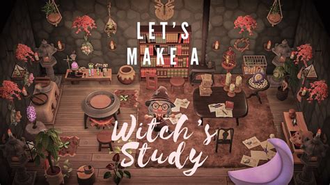 Let's Make a Witch's Study! | Animal Crossing New Horizons 