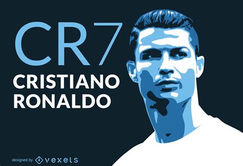 Ronaldo CR7 Illustration Vector Download