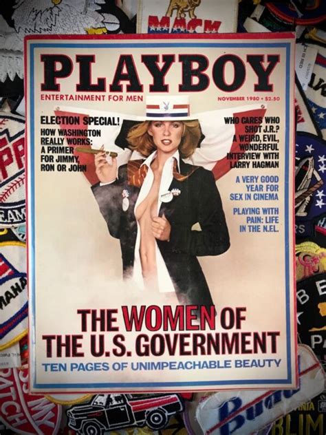 Playboy Magazine November 1980 Election Special Women Of The Us
