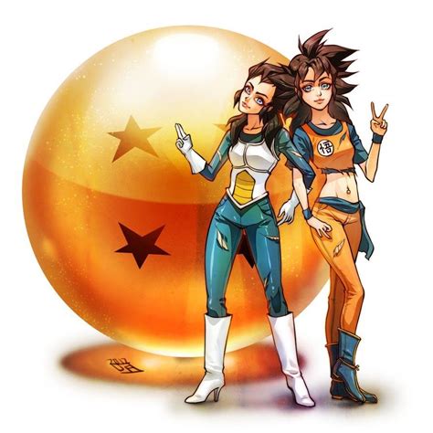 Dragon ball hasn't been known to really focus on female fighters in the past but there have been some as the series has gone on that have emerged and become formidable opponents. (Female Version of Male Characters) Vegetta & Goku | Dbz cosplay, Cosplay, Female character design