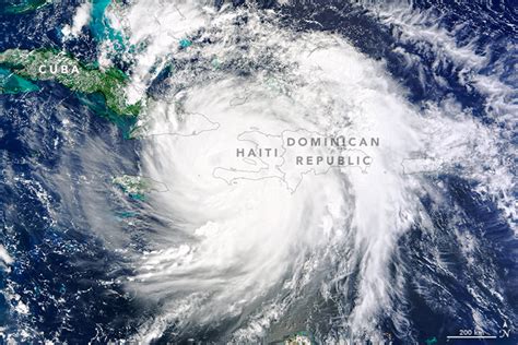 Hurricane Matthew Hits Haiti Image Of The Day