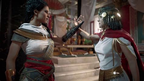 Assassin S Creed Origins Killing Cleopatra Youtube