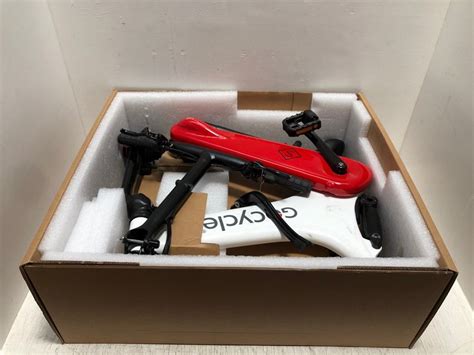 John Pye Auctions Gocycle Gs Folding Electric Bike In Whitered Rrp