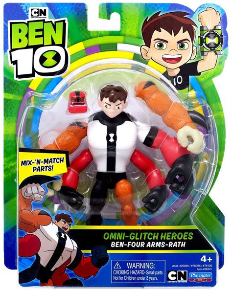 Buy Ben 10 Omni Enhanced Figure Ben Four Arms Rath 76141 Ben