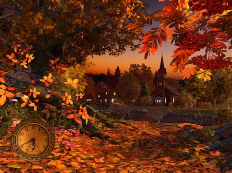Autumn Wonderland 3d Screensaver Download