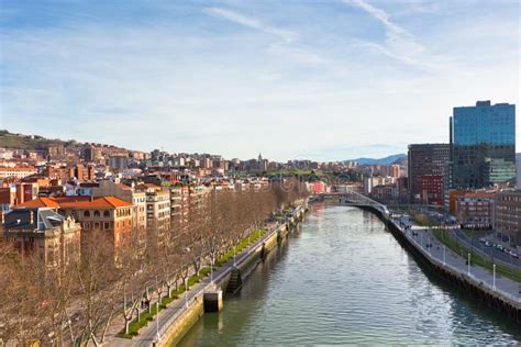 View Of Bilbao Vizcaya Spain Editorial Photography Image Of Blue