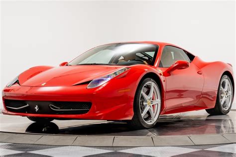 Use our handy tool to get estimated annual fuel costs based on your driving habits. Pre-Owned 2012 Ferrari 458 Italia Base 2D Coupe in Cleveland #20007 | Marshall Goldman Motor Sales