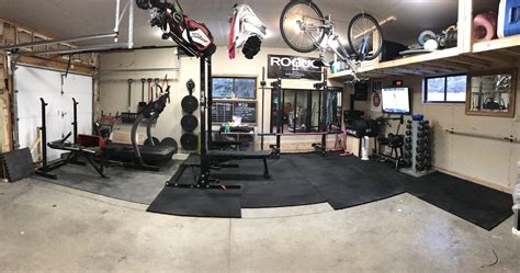 Can be set on 16 stud centers or customized up to 48 between brackets. Decided to post my garage gym. I have a wall mount rogue ...