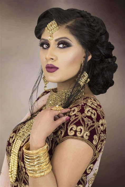 Indian Bridal Hair And Makeup Courses Wavy Haircut