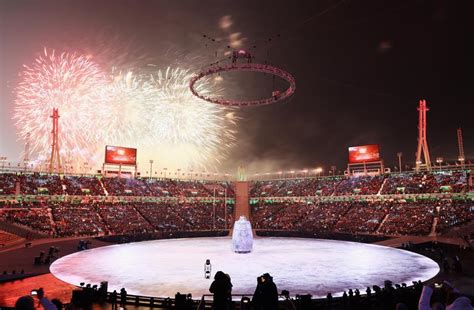 Winter Olympics 2018 Opening Ceremony Begins With A Bang In