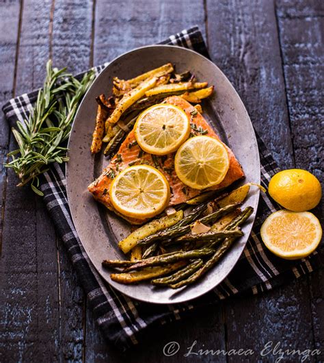 This easy oven baked salmon comes out perfectly tender and flaky! Salmon Recipe Oven-Baked Lemon Butter Salmon - Meathacker