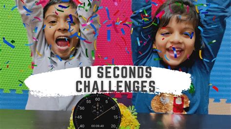10 Seconds Challengesfunny Challenges Youtube