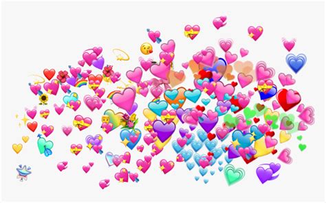 Heart Emoji Meme Template Use This Meme Templates To Decorate Your Image Or Video With Heart