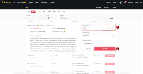 This will be matched automatically with the seller offering that currency. How to sell crypto on Binance P2P (Desktop) | Binance Support